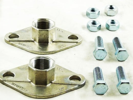 110-252SF 1-inch Stainless Steel Flange Set