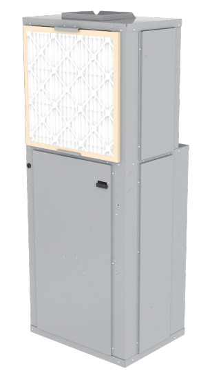 First Co. EHE18203D00A000F 1.5 Ton Single Package Heat Pump — Through-Wall, ECM Motor, 3 kW Electric Heat, R454B