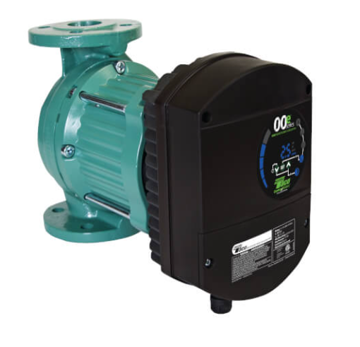 Taco VR20-1 Viridian High-Efficiency ECM Circulator Pump, 0.035–1.088 HP, 110–240V