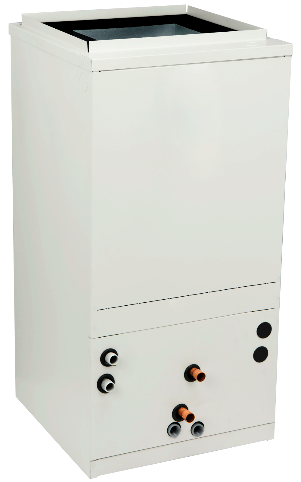 First Co. 20MB 5 Ton Horizontal or Vertical Upflow Fan Coil – 2-Pipe Chilled/Hot Water, Bottom Return, Top Supply