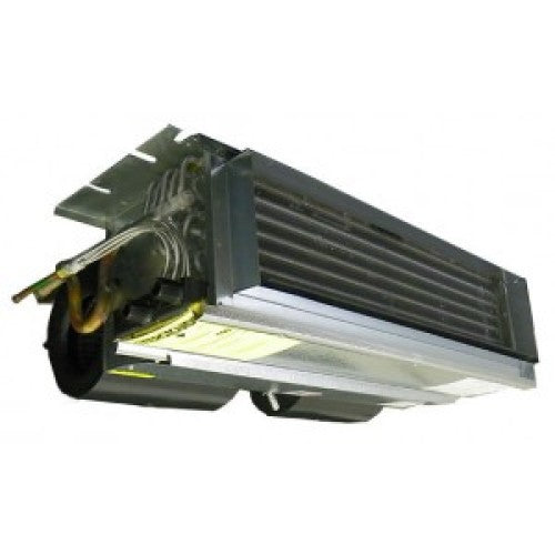 AllStyle AS-HFCW12-30-3-H+H2-NP-RH | 1 Ton Horizontal Chilled Water Fan Coil | 3-Speed | Right-Hand | No Pump