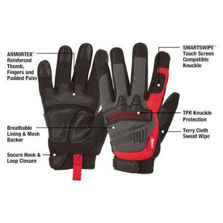 Milwaukee 48-22-8734 Demolition Gloves - XXL