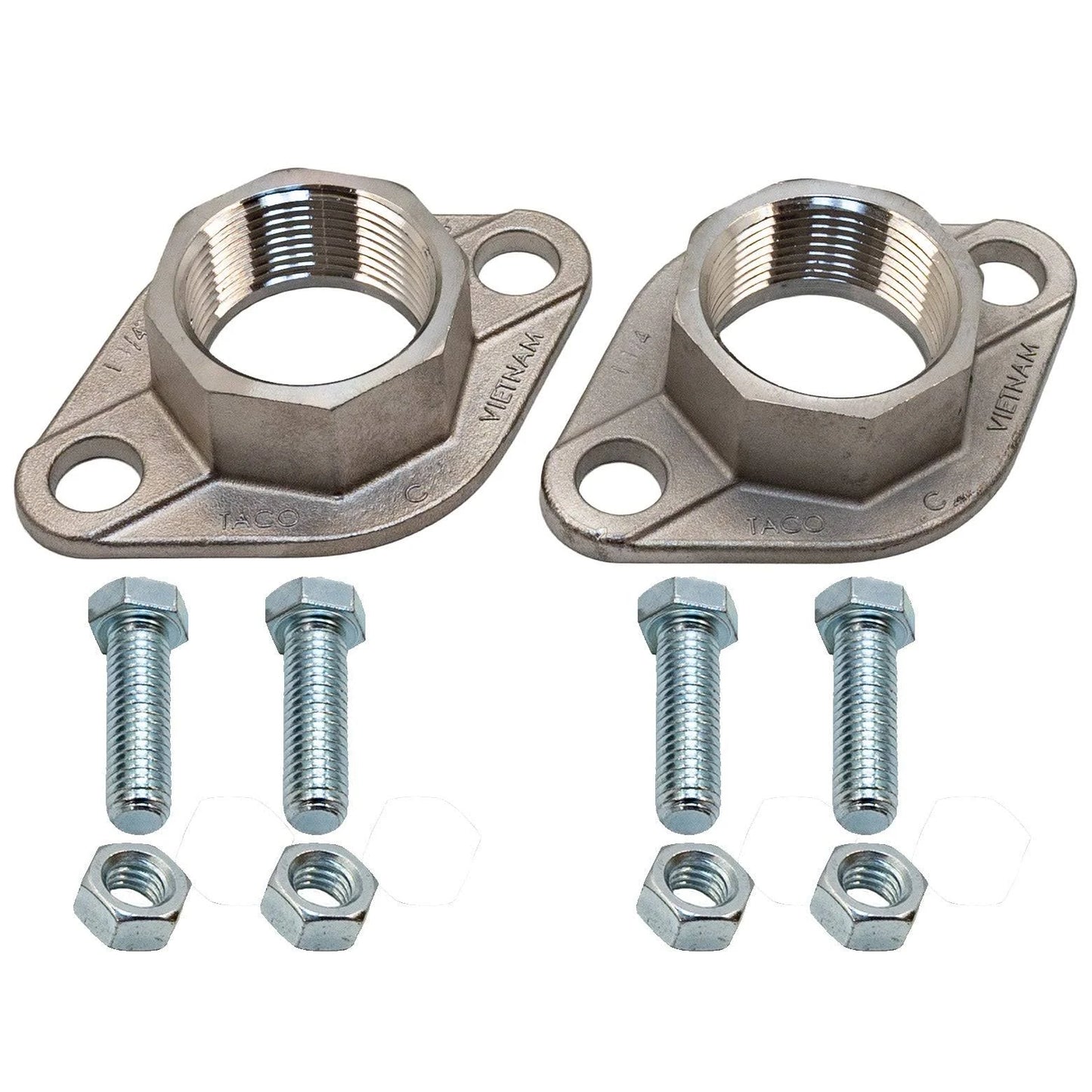 110-253SF 1-1/4-inch Stainless Steel Flange Set